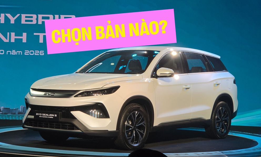 Cân nhắc 2 phiên bản BYD Sealion 5 tại Việt Nam: Cách biệt 50 triệu đồng có đáng để đánh đổi ADAS và loạt tiện nghi? 