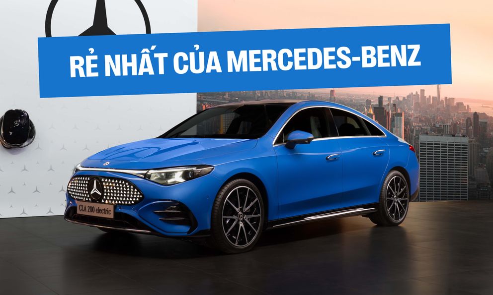 Mercedes-Benz CLA 200 chốt giá 1,59 tỷ: Đi gần 550km/sạc, nội thất 3 màn hình, có thể dùng tay cầm Playstation để chơi game