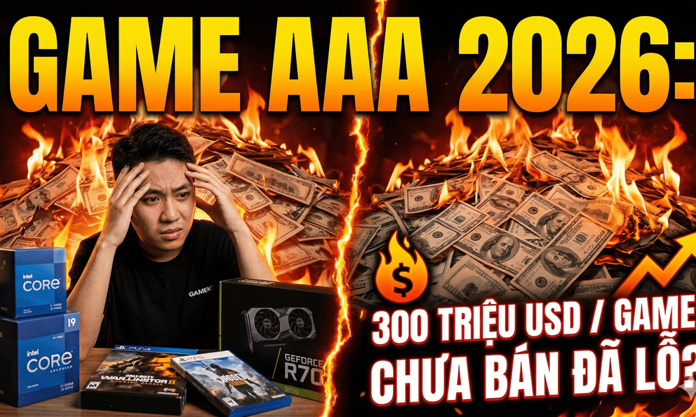 Tại sao giá game AAA năm 2026 ngày càng đắt đỏ? Nhìn vào chi phí 7.500 tỷ thì cần bán bao nhiêu bản mới hòa vốn?