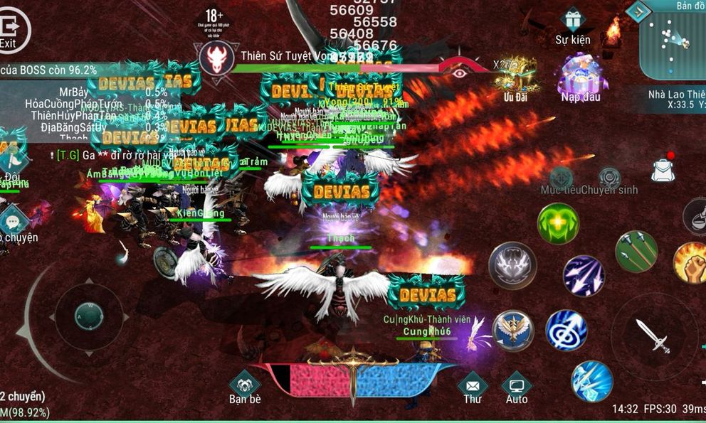 Biển người đổ về Lorencia: D.K ADNX Mobile: Chiến Binh Devias ngày đầu ra mắt 