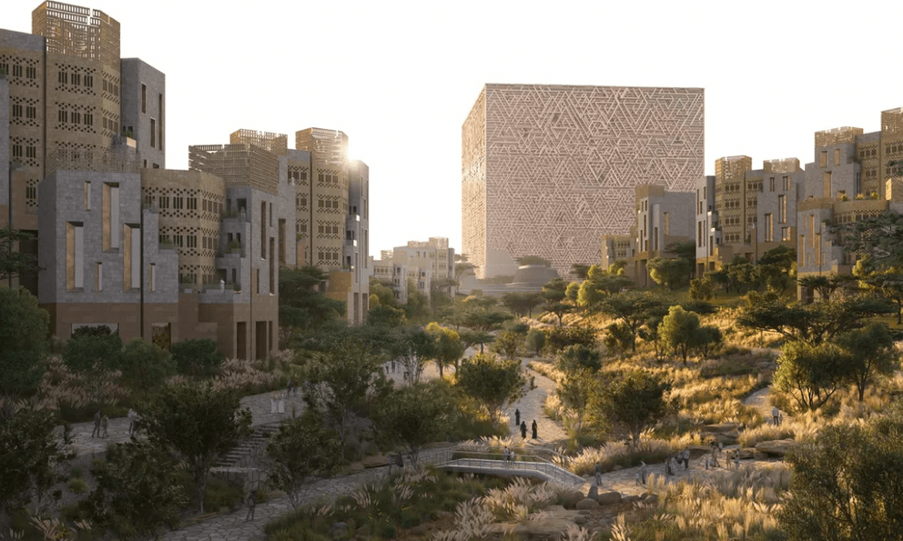 Đại gia Trung Đông xây khối lập phương khổng lồ giữa sa mạc: Bên trong có thể chứa 20 toà chọc trời Empire State, sẽ trở thành toà nhà lớn nhất thế giới